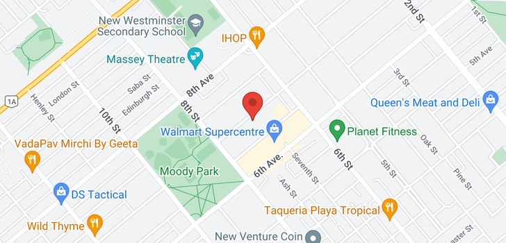 map of 702 620 SEVENTH AVENUE